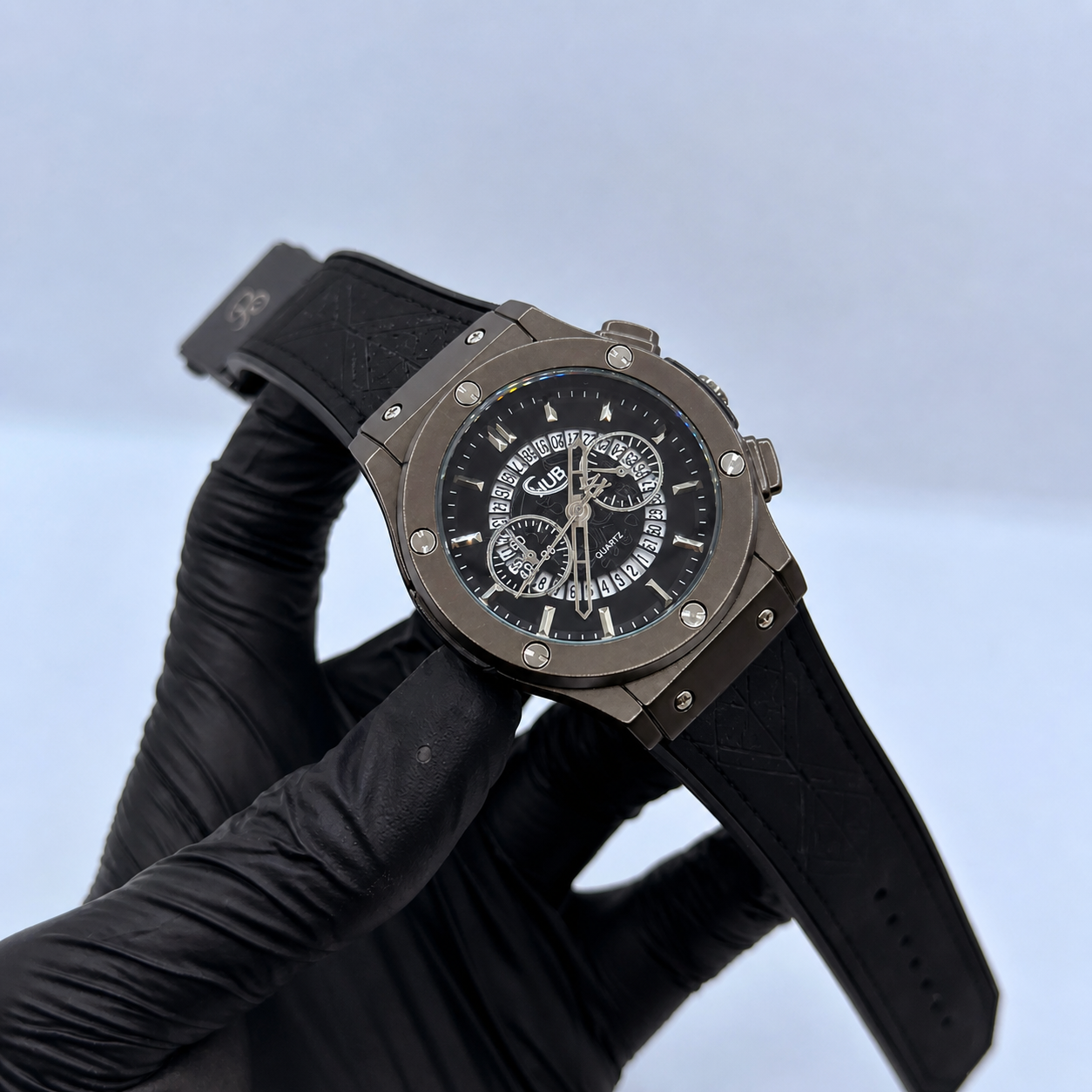 Hublot Skeleton Strap Watch