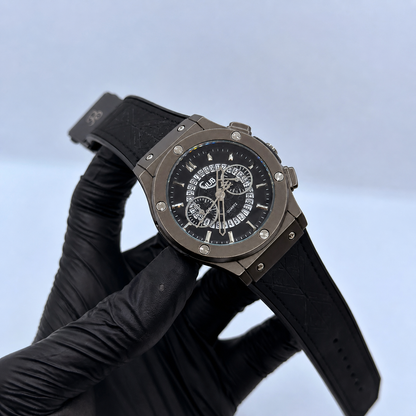 Hublot Skeleton Strap Watch