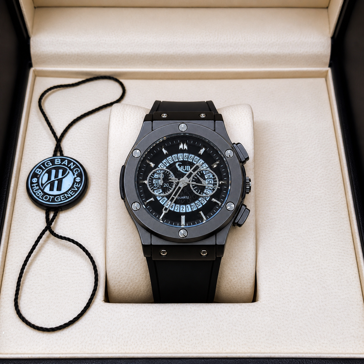 Hublot Skeleton Strap Watch