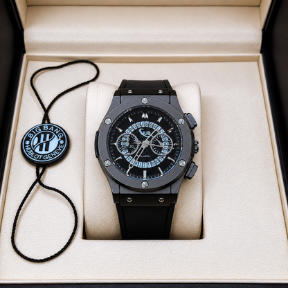 Hublot Skeleton Strap Watch