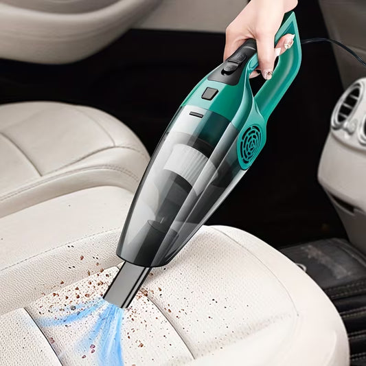 Car Mounted Vacuum Cleaner – 12V Powerful Handheld Dust &amp; Pet Hair Cleaner