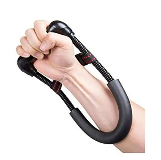 : Black Wrist Exerciser for Strength & Speed