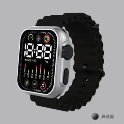 Unisex Waterproof LED Digital Watch