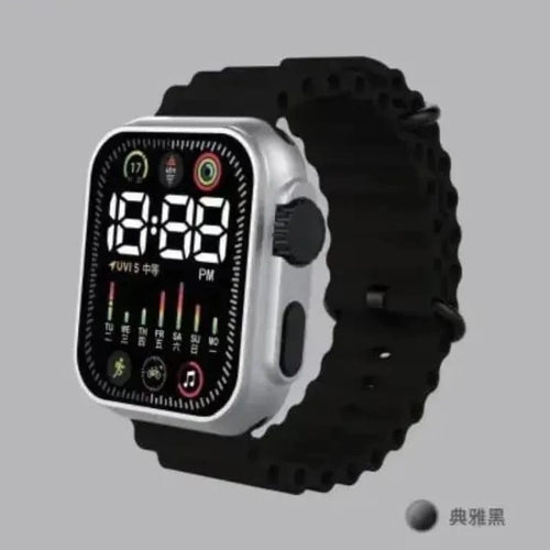 Unisex Waterproof LED Digital Watch