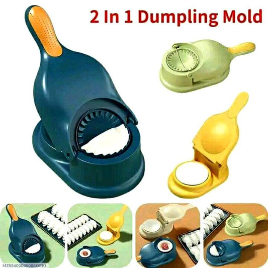 *: 2-in-1 Dumpling Mold Kit ABS Plastic