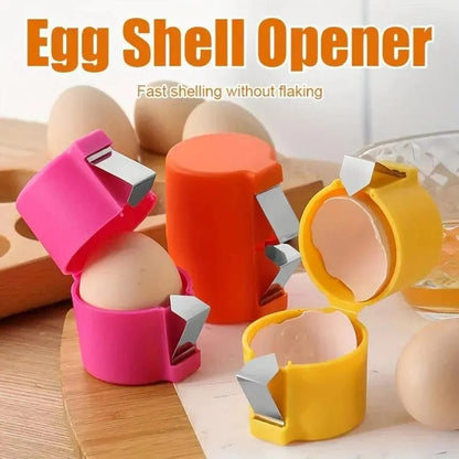 Yellow ABS Plastic Egg Yolk Separator Kitchen Tool