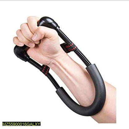 : Black Wrist Exerciser for Strength & Speed