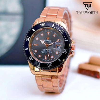 : Men's Luxury Quartz Watch Multicolor Dial Lightweight Daily Wear