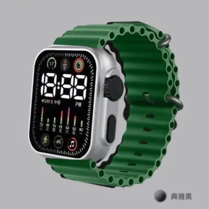 Unisex Waterproof LED Digital Watch