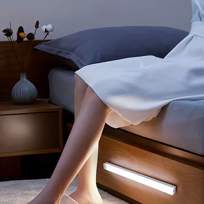 Rechargeable LED Motion Sensor Night Light – Wireless Under Cabinet Light