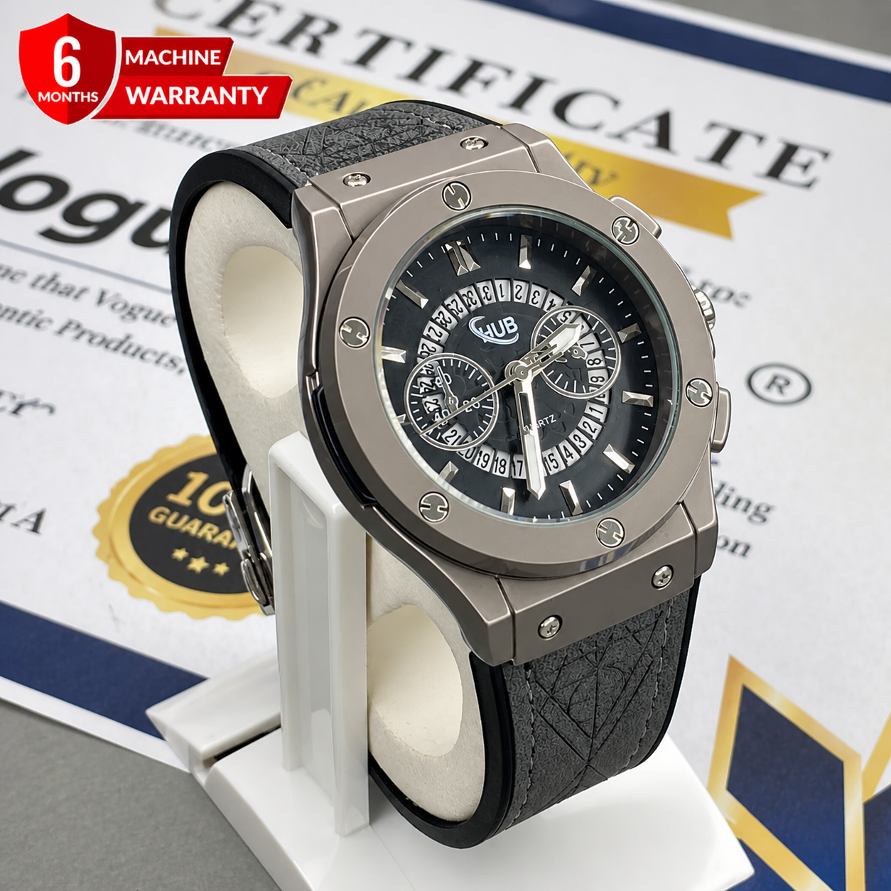 Hublot Skeleton Strap Watch