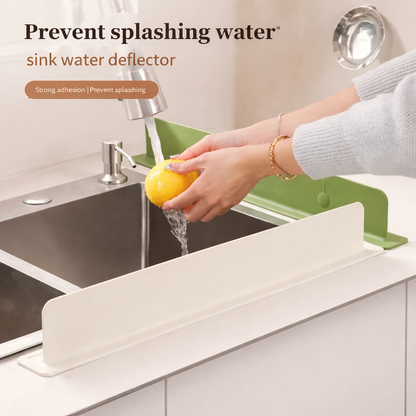 Silicone Sink Splash Guard – Waterproof Kitchen Faucet Splash Protector
