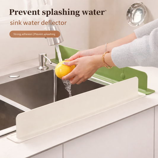 Silicone Sink Splash Guard – Waterproof Kitchen Faucet Splash Protector